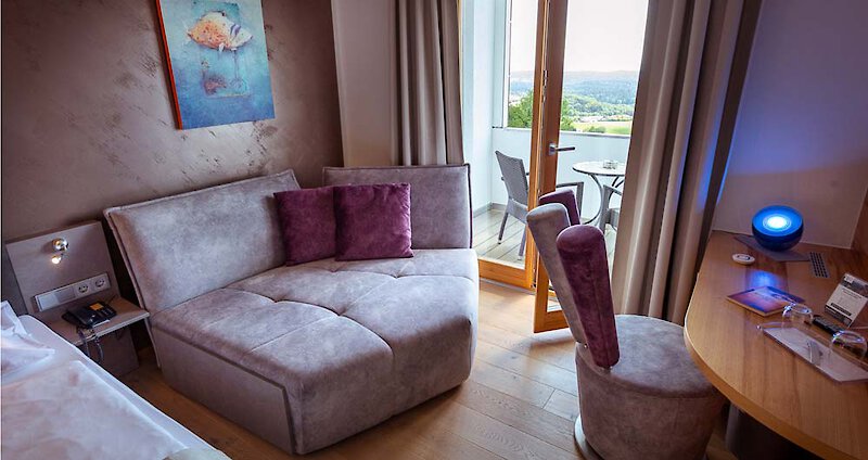 Doppelzimmer im Wellness-Hotel in Bayern